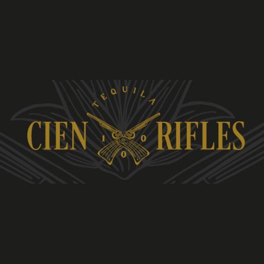 Logo de Tequila Cien Rifles