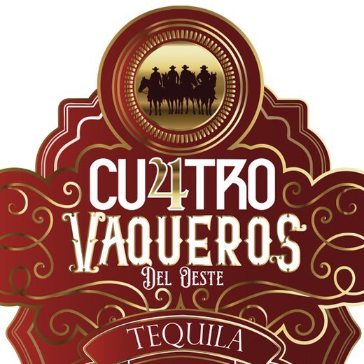 Logo de Cuatro Vaqueros del Oeste